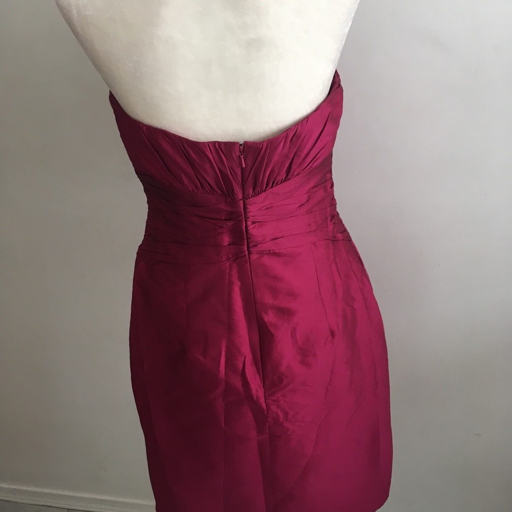 Alvina Valenta Maids New York Dress in cabernet - Picture 4 of 6